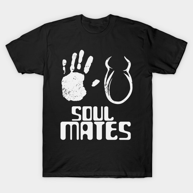 Horse soul mates | Horse Riding imprints T-Shirt by DesignatedDesigner